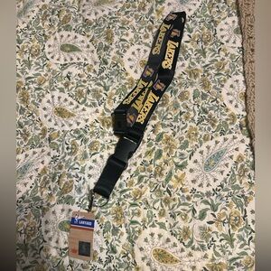 Lakers Black and Yellow Lanyard